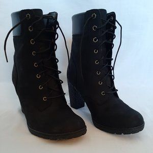 Timberland Black Heels